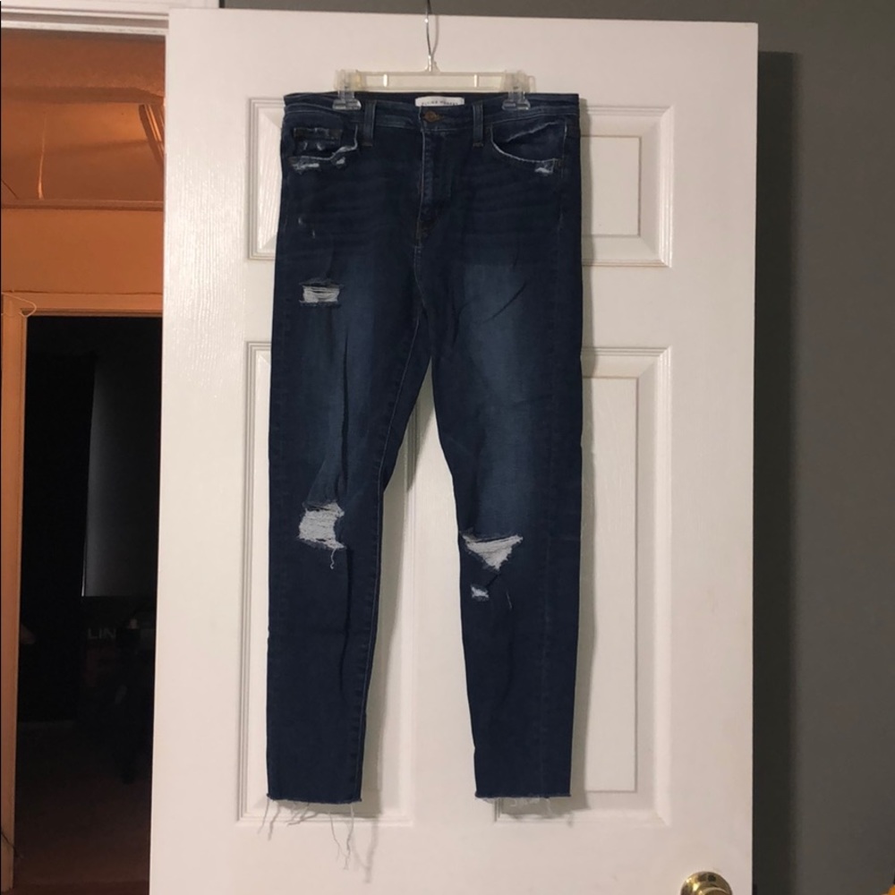 Distressed Skinny Jeans